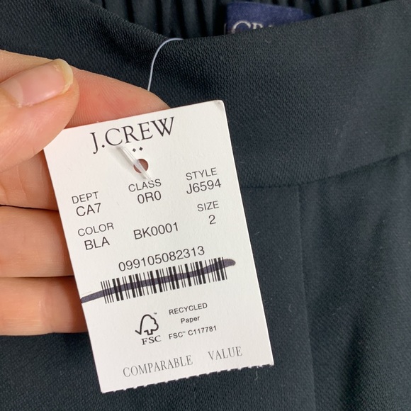 NWT J.Crew Factory Jamie pant with elastic waist, various sizes, J6594 - Picture 4 of 11